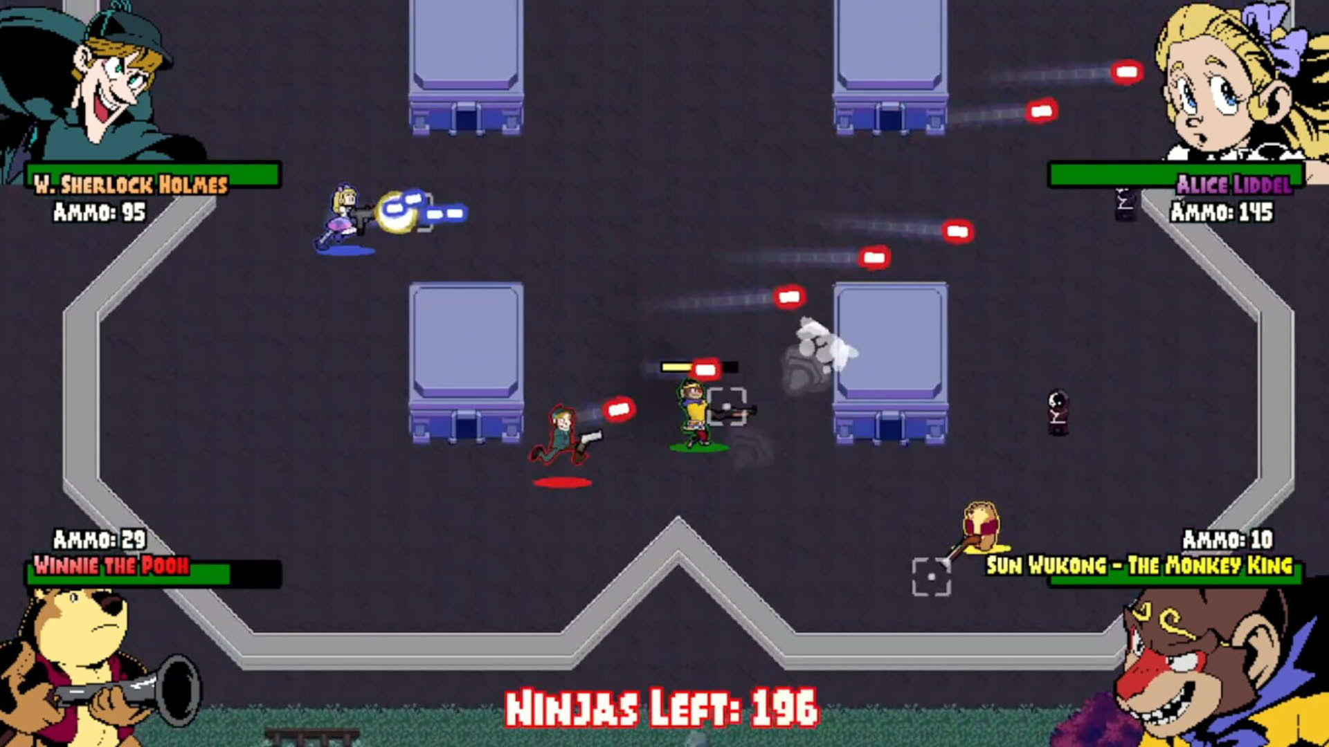 Screenshot for Inverse Ninjas vs. The Public Domain