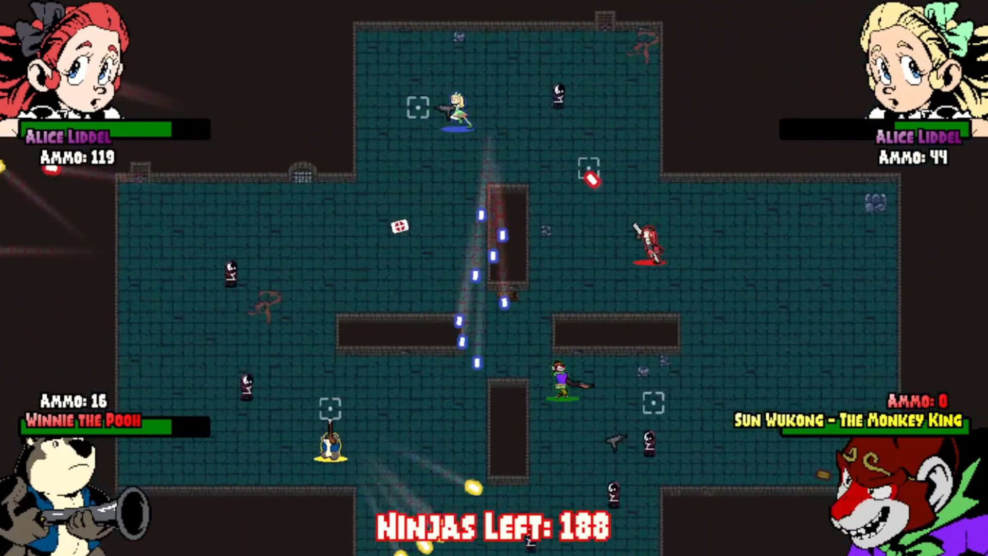 Screenshot for Inverse Ninjas vs. The Public Domain