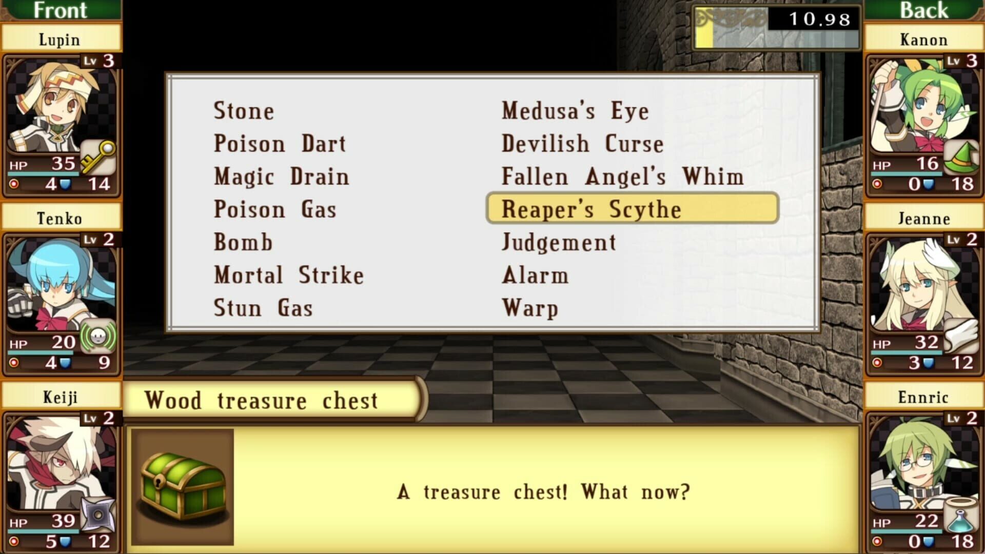 Screenshot for Class of Heroes