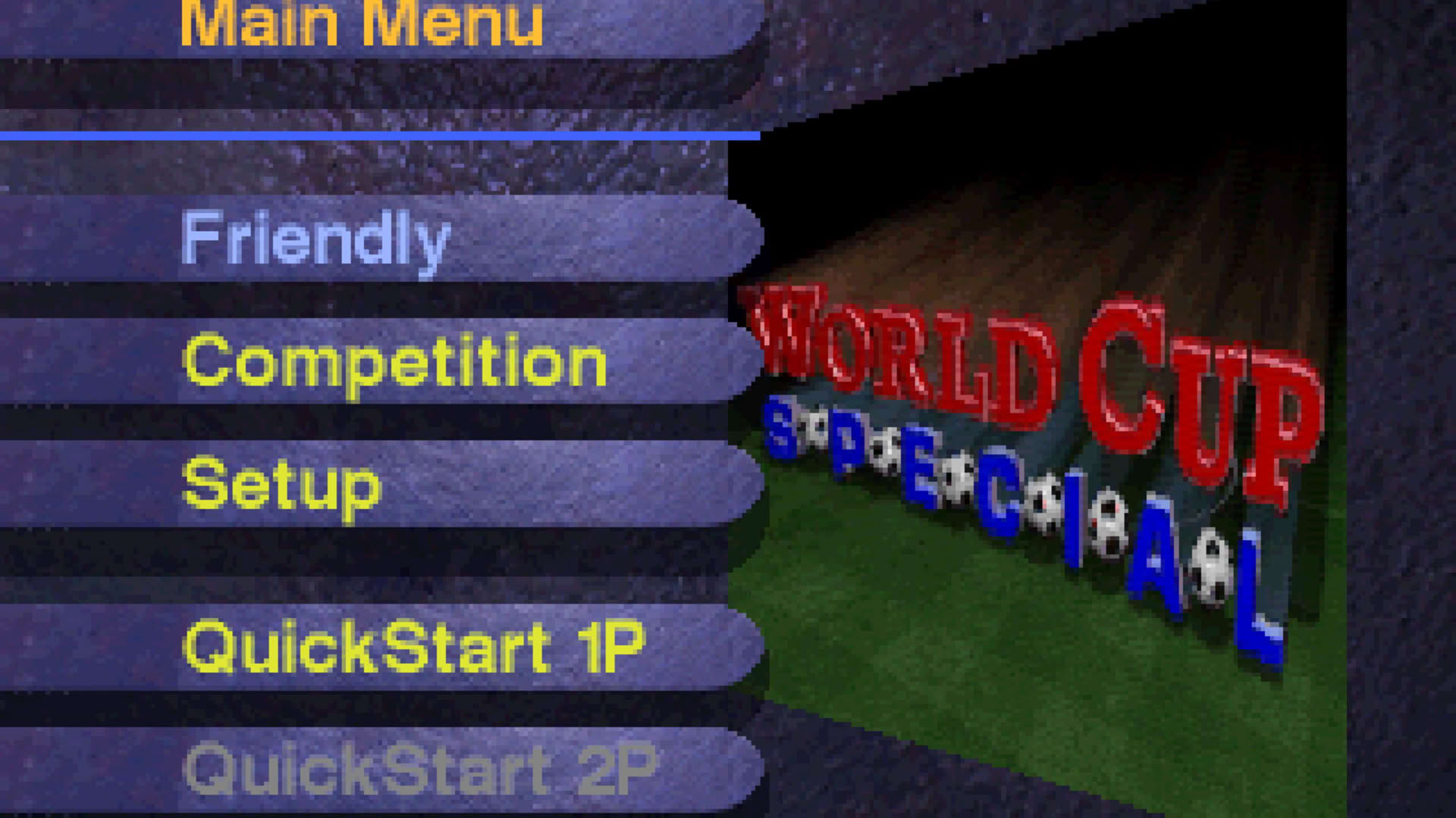 Screenshot for Striker: World Cup Special