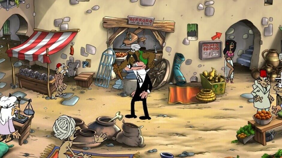 Screenshot for Mortadelo y Filemón: El Escarabajo de Cleopatra
