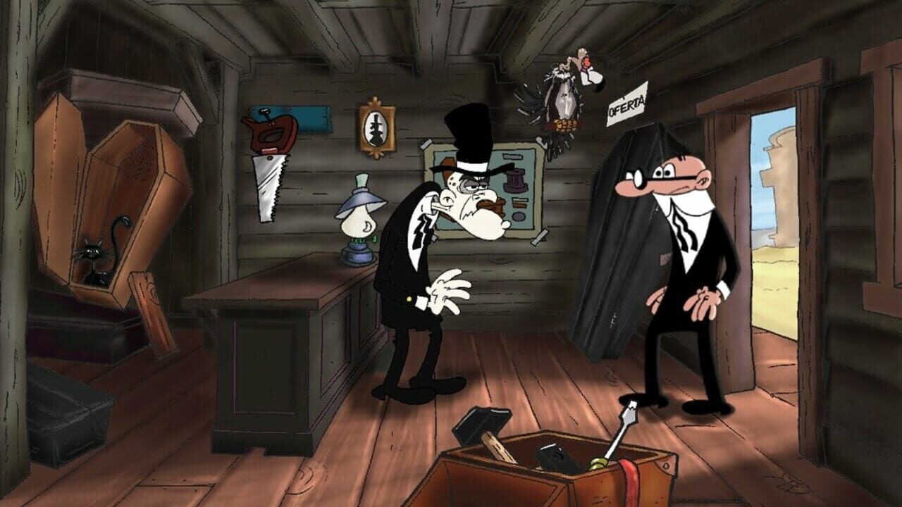 Screenshot for Mortadelo y Filemón: Dos Vaqueros Chapuceros
