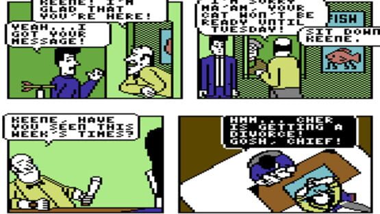Screenshot for Accolade's Comics featuring Steve Keene Thrillseeker