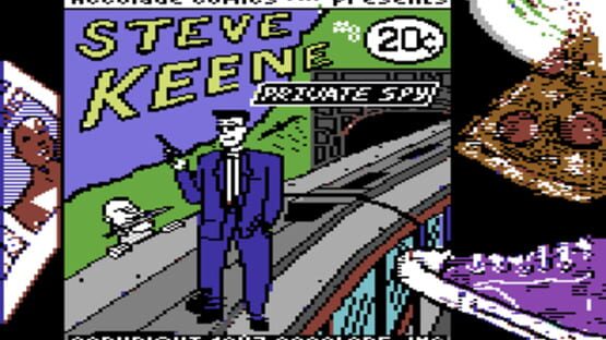 Screenshot for Accolade's Comics featuring Steve Keene Thrillseeker