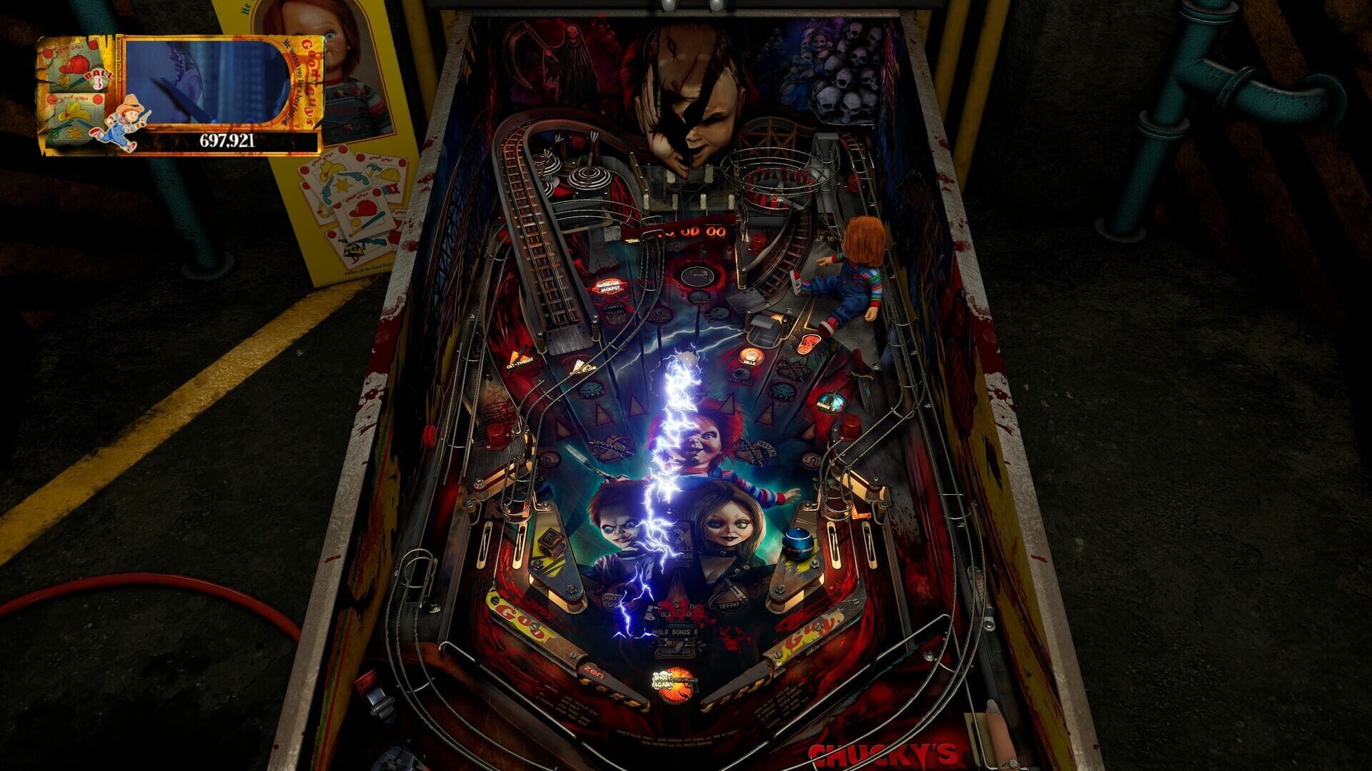 Screenshot for Pinball M: Chucky's Killer Pinball