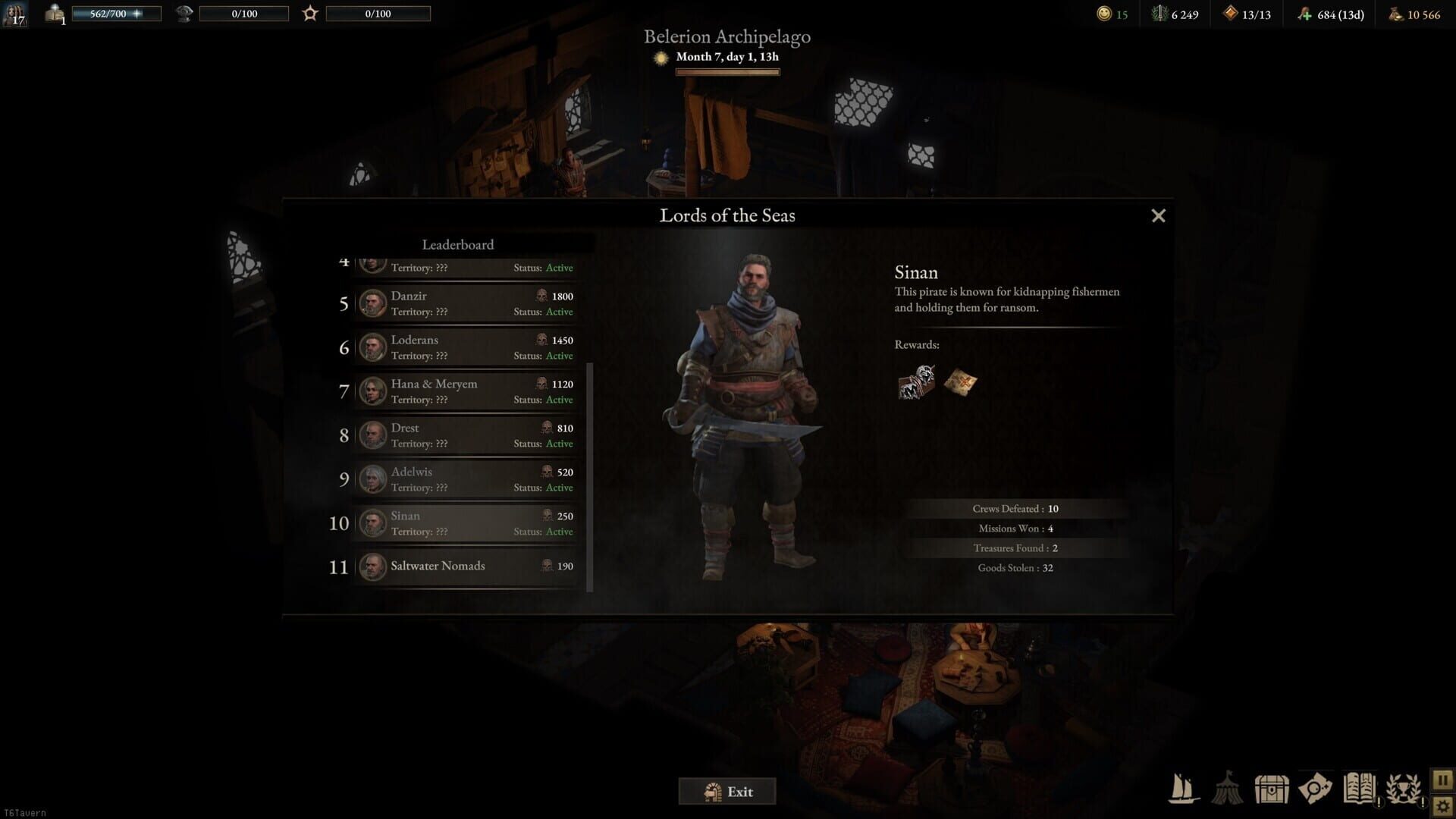 Screenshot for Wartales: Pirates of Belerion