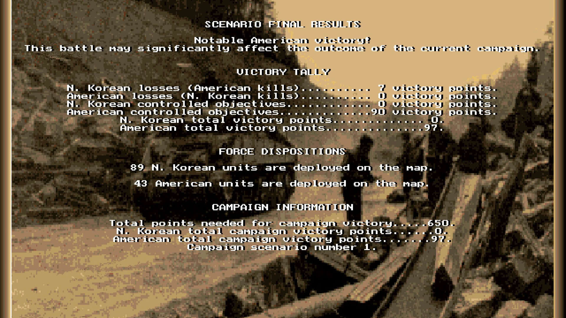 Screenshot for Wargame Construction Set II: Tanks!