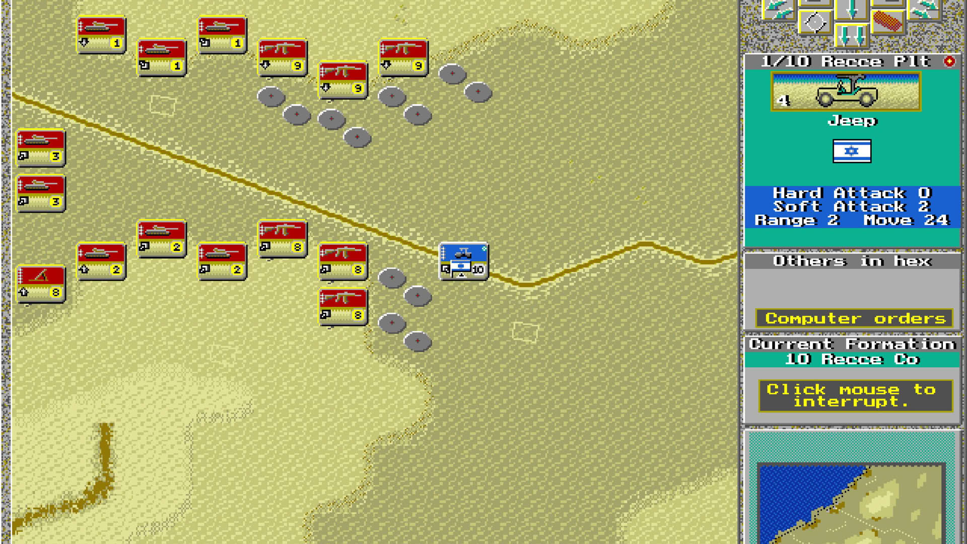 Screenshot for Wargame Construction Set II: Tanks!