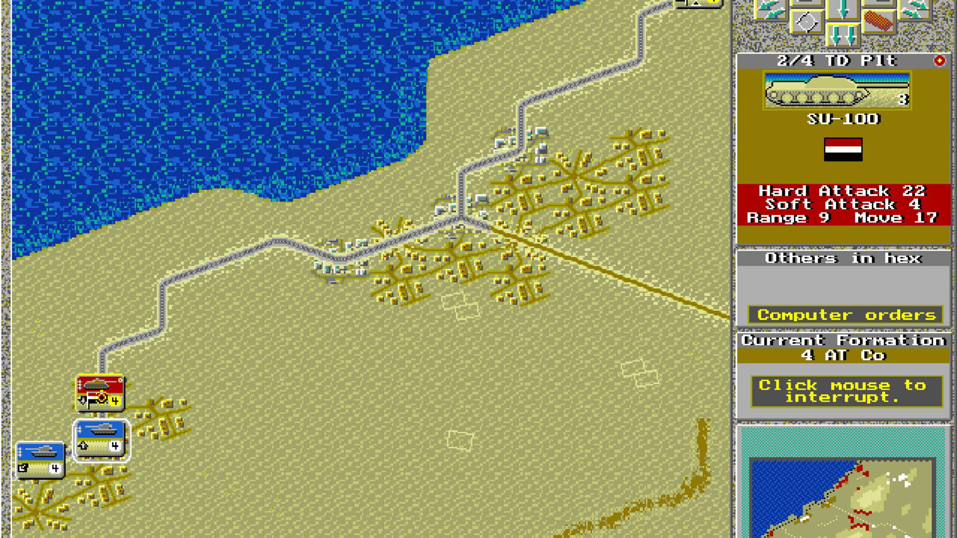 Screenshot for Wargame Construction Set II: Tanks!