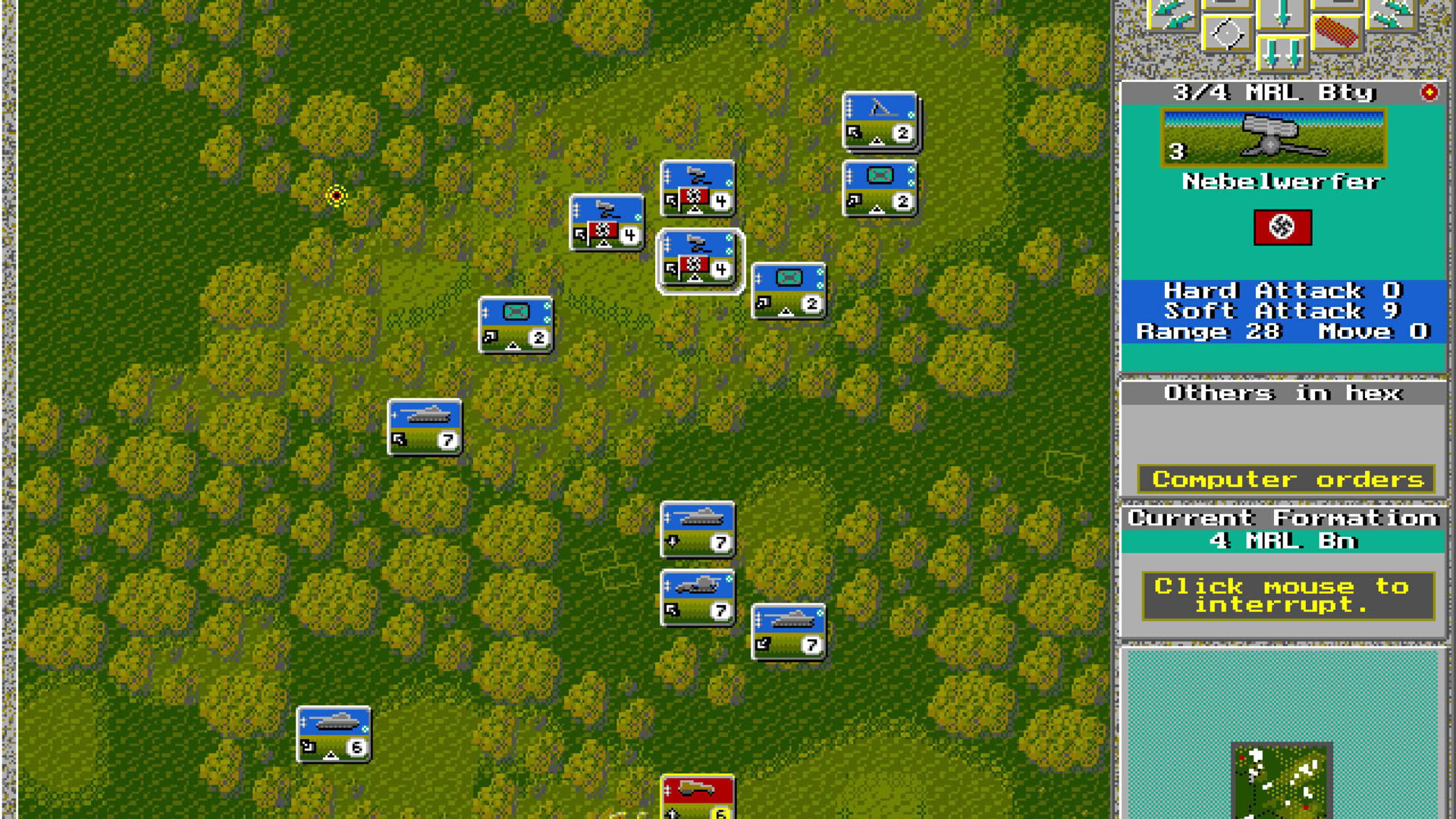 Screenshot for Wargame Construction Set II: Tanks!