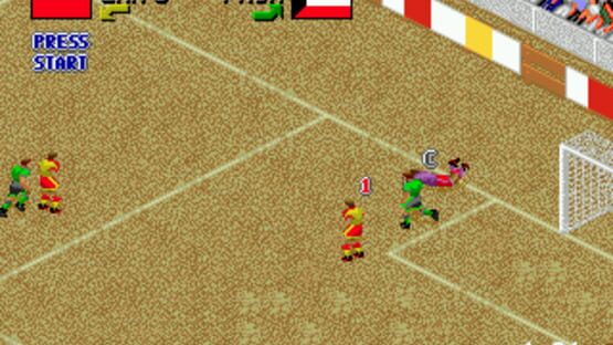 Screenshot for Head-On Soccer