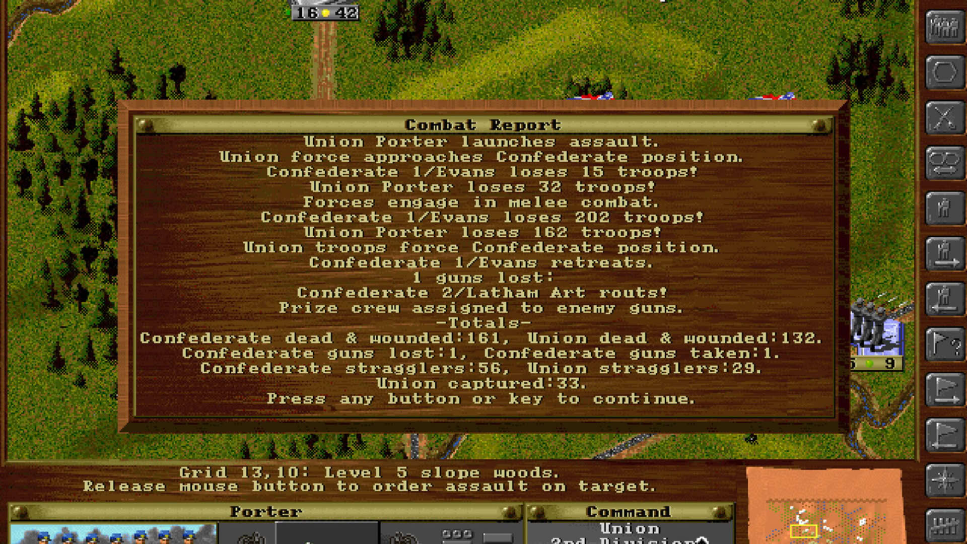 Screenshot for Wargame Construction Set III: Age of Rifles 1846-1905