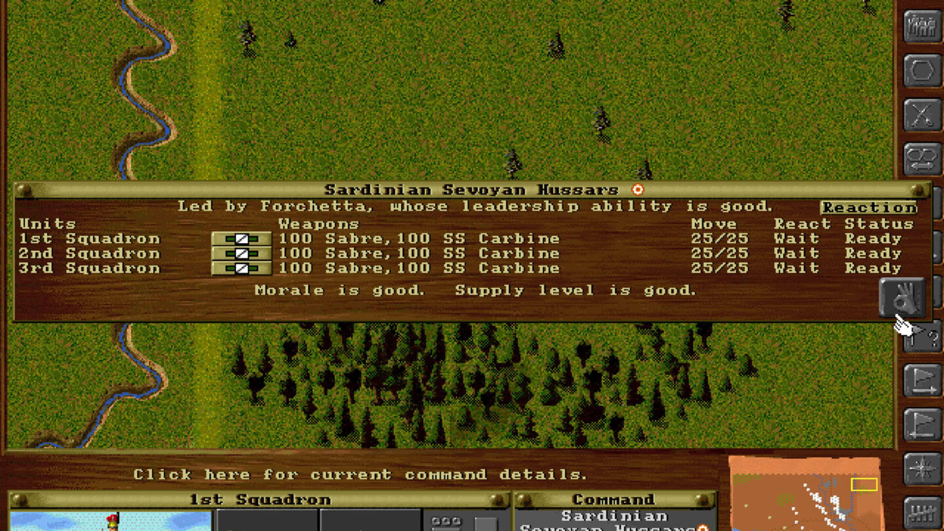 Screenshot for Wargame Construction Set III: Age of Rifles 1846-1905