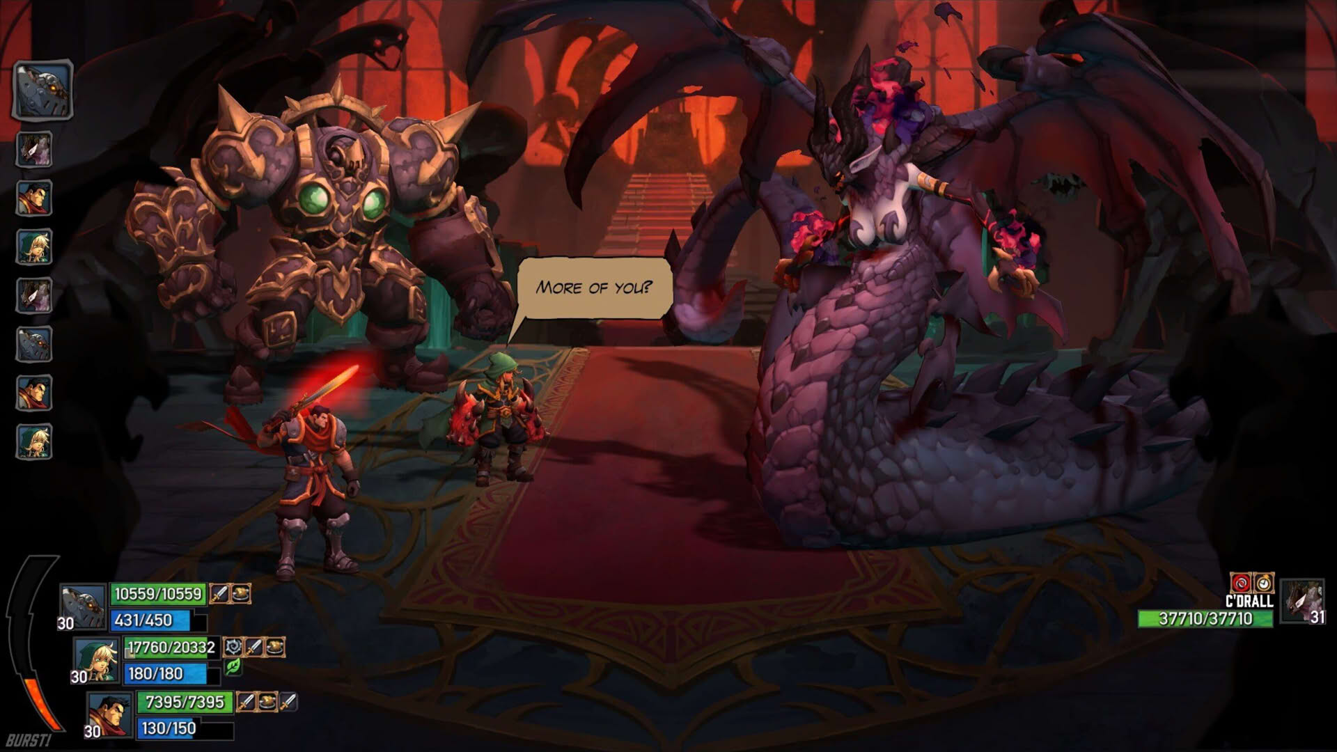 Screenshot for Battle Chasers: Nightwar