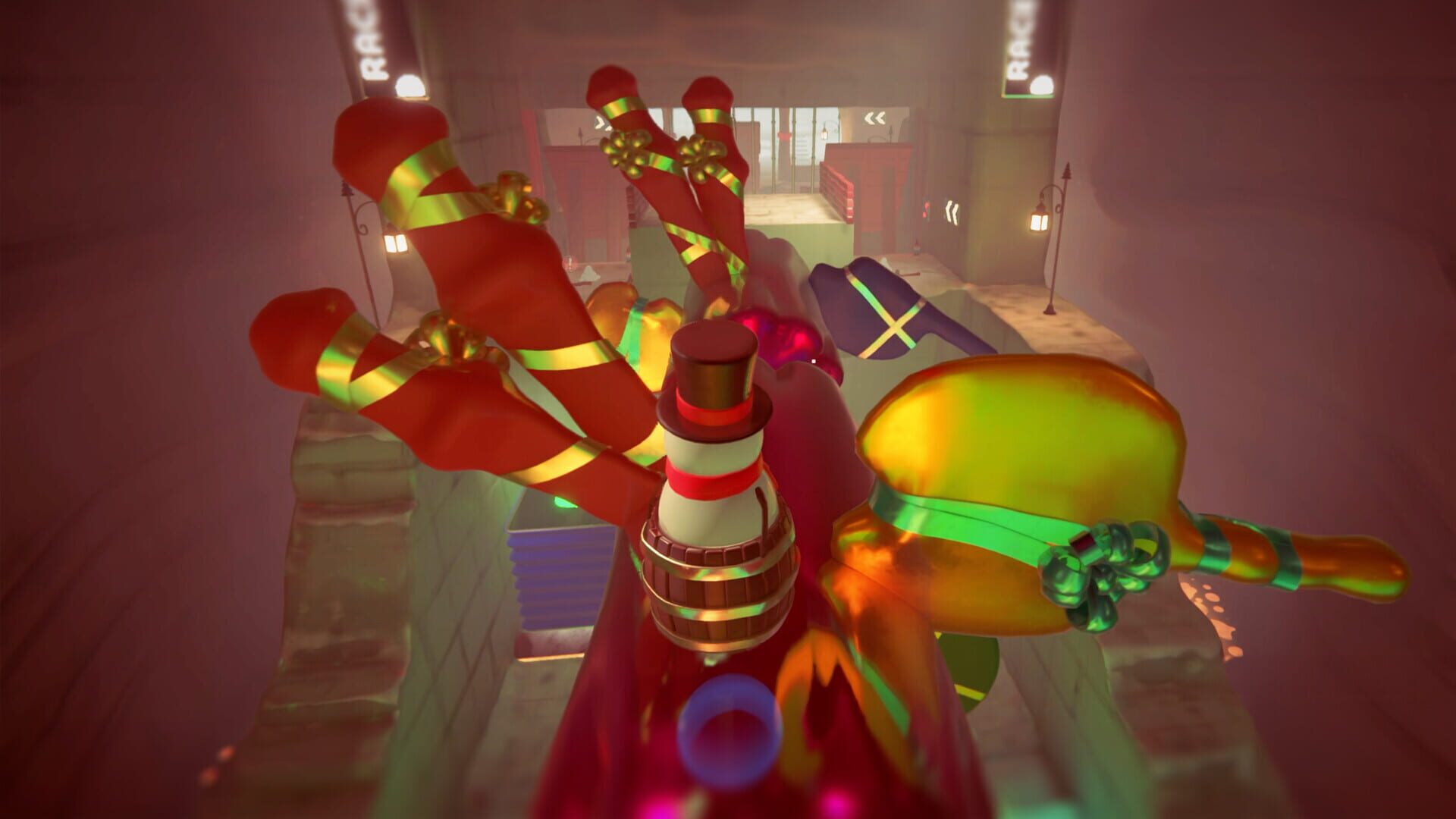 Screenshot for Rubber Royale: Holiday Prologue