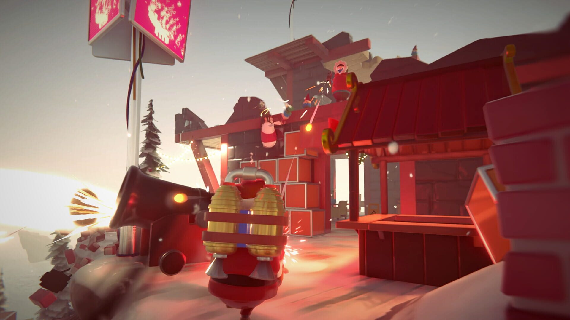 Screenshot for Rubber Royale: Holiday Prologue