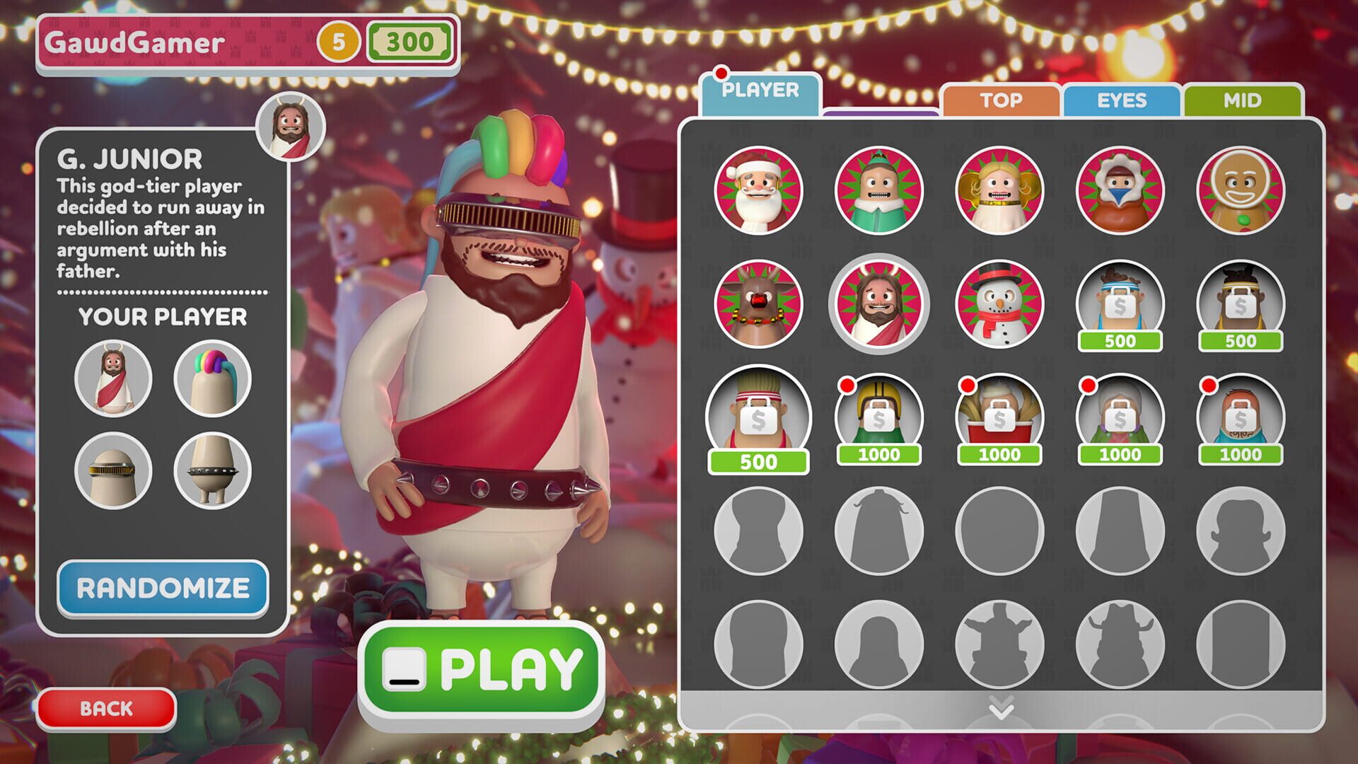 Screenshot for Rubber Royale: Holiday Prologue