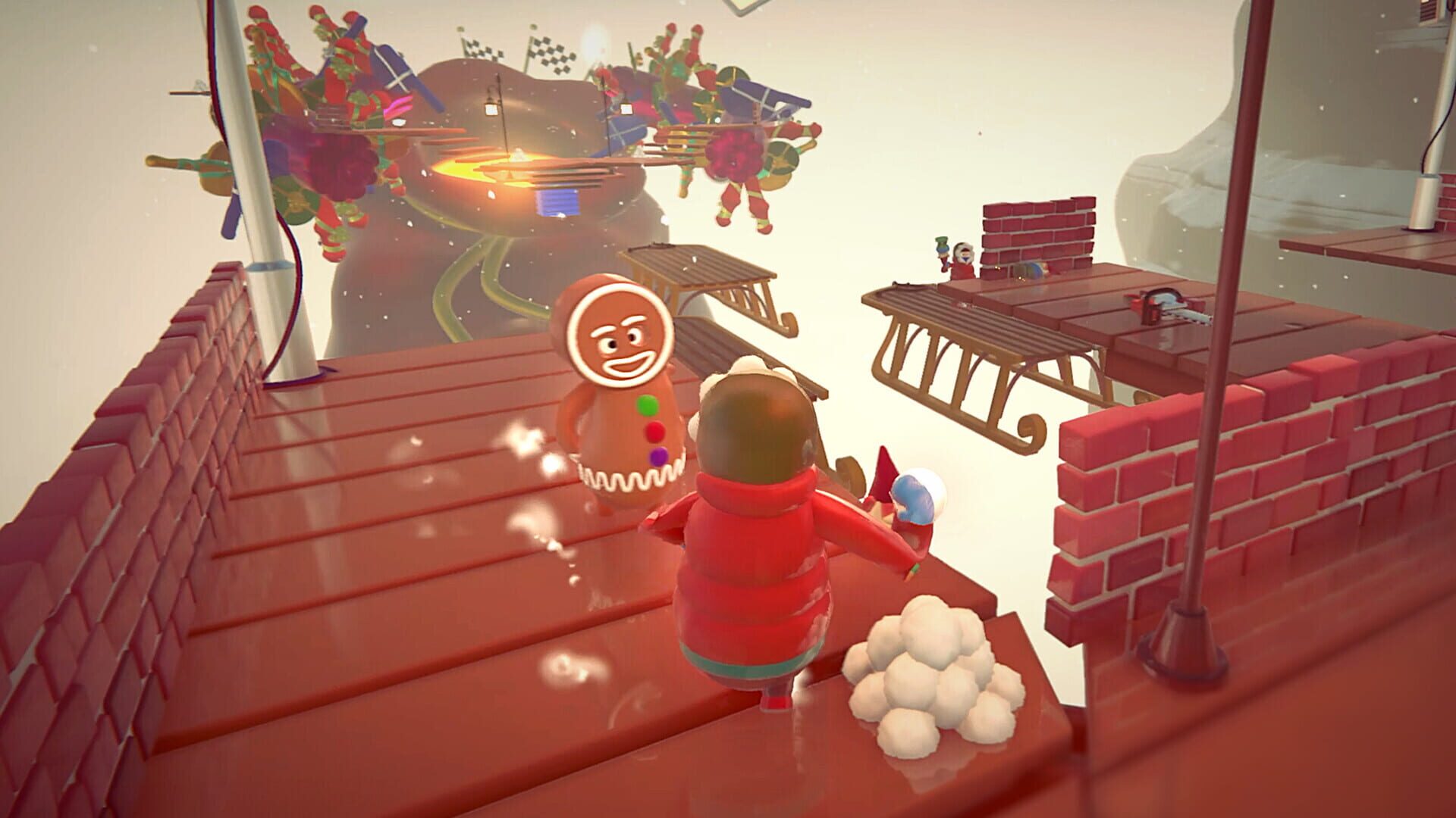 Screenshot for Rubber Royale: Holiday Prologue