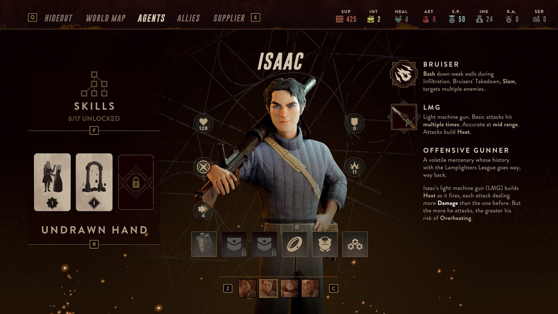 Screenshot for The Lamplighters League: Isaac