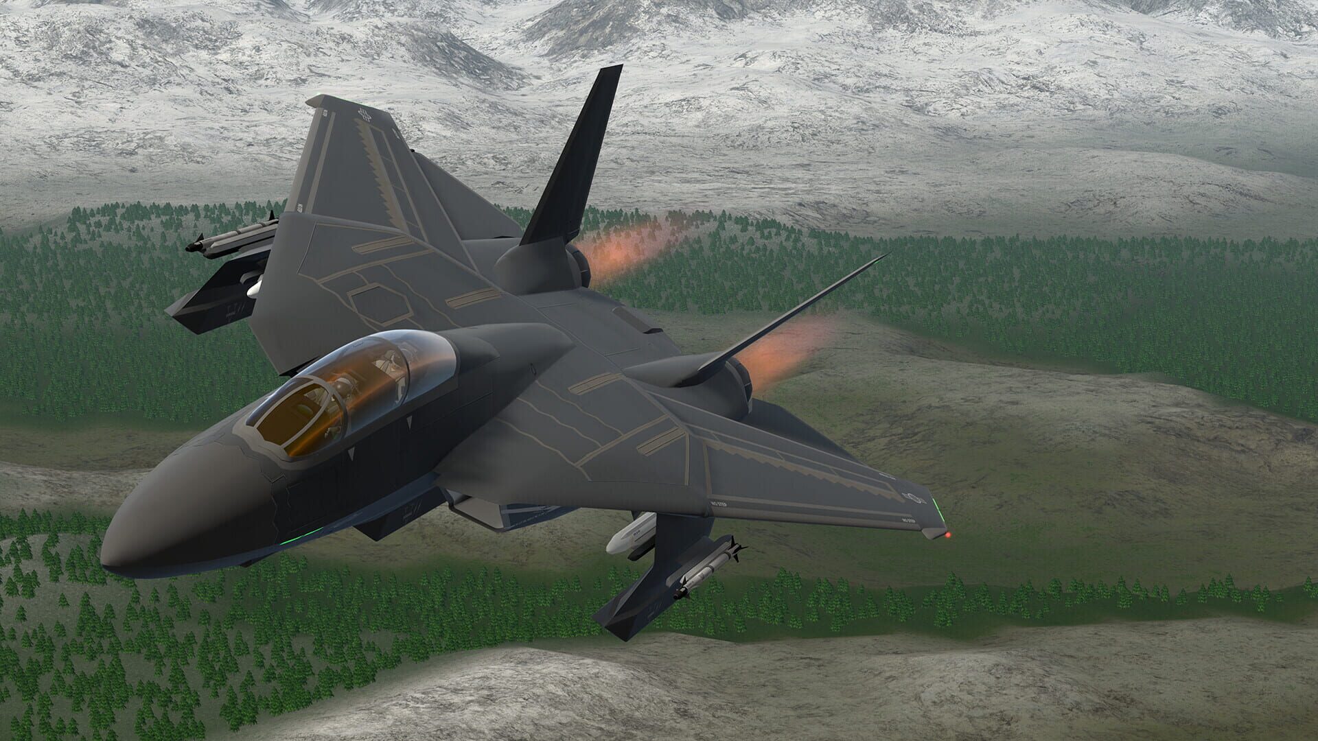 Screenshot for VTOL VR: EF-24 Mischief - Electronic Warfare