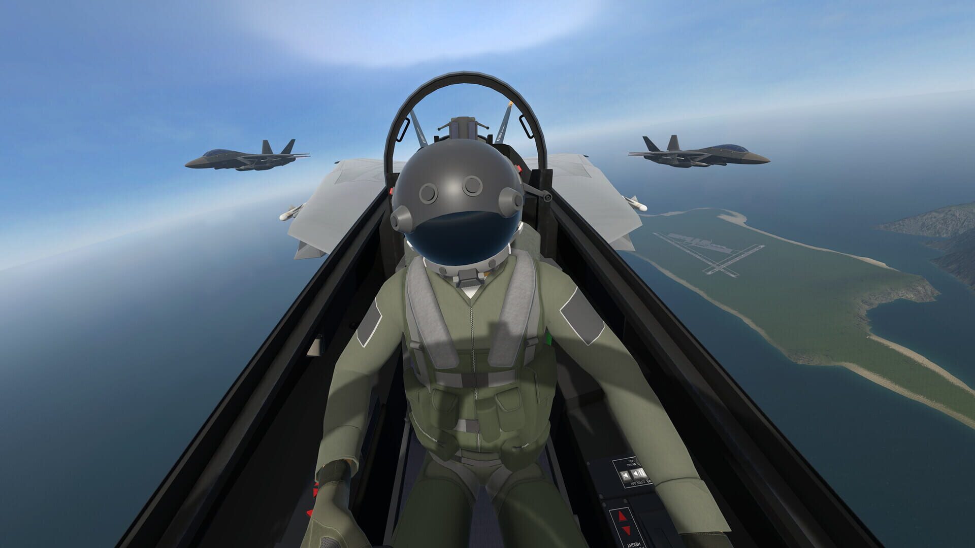 Screenshot for VTOL VR: EF-24 Mischief - Electronic Warfare