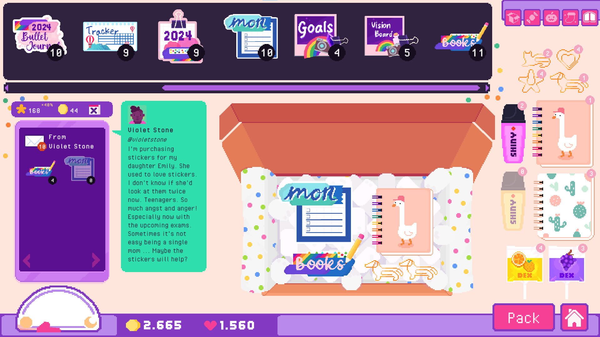 Screenshot for Sticky Business: Plan With Me