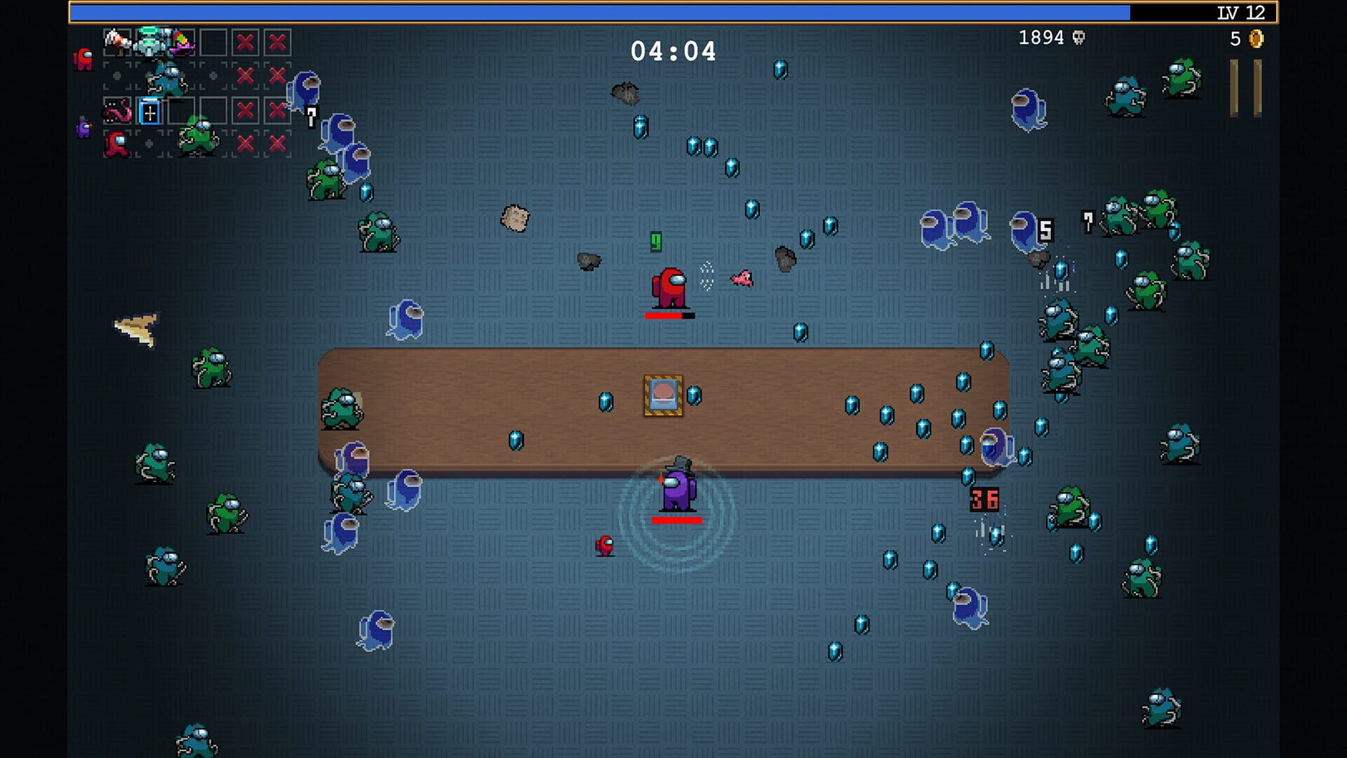 Screenshot for Vampire Survivors: Emergency Meeting