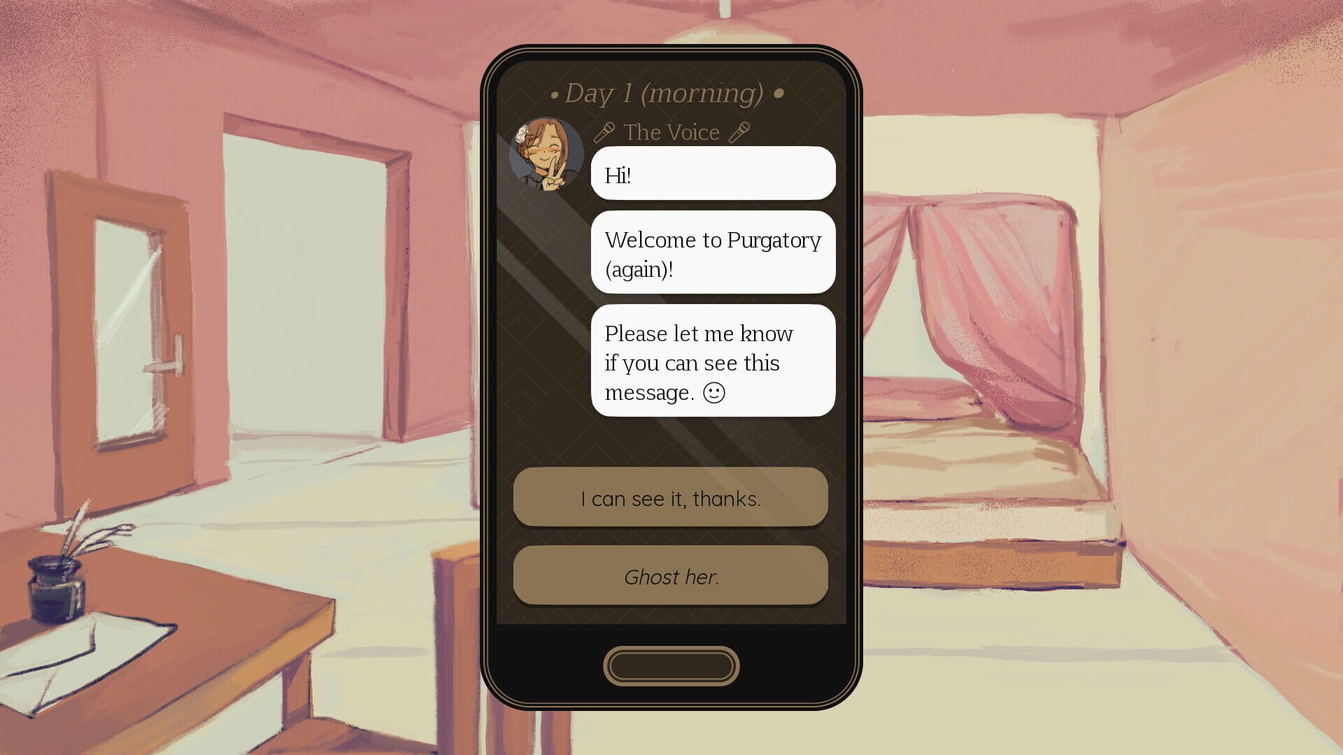 Screenshot for Poetry in Purgatory