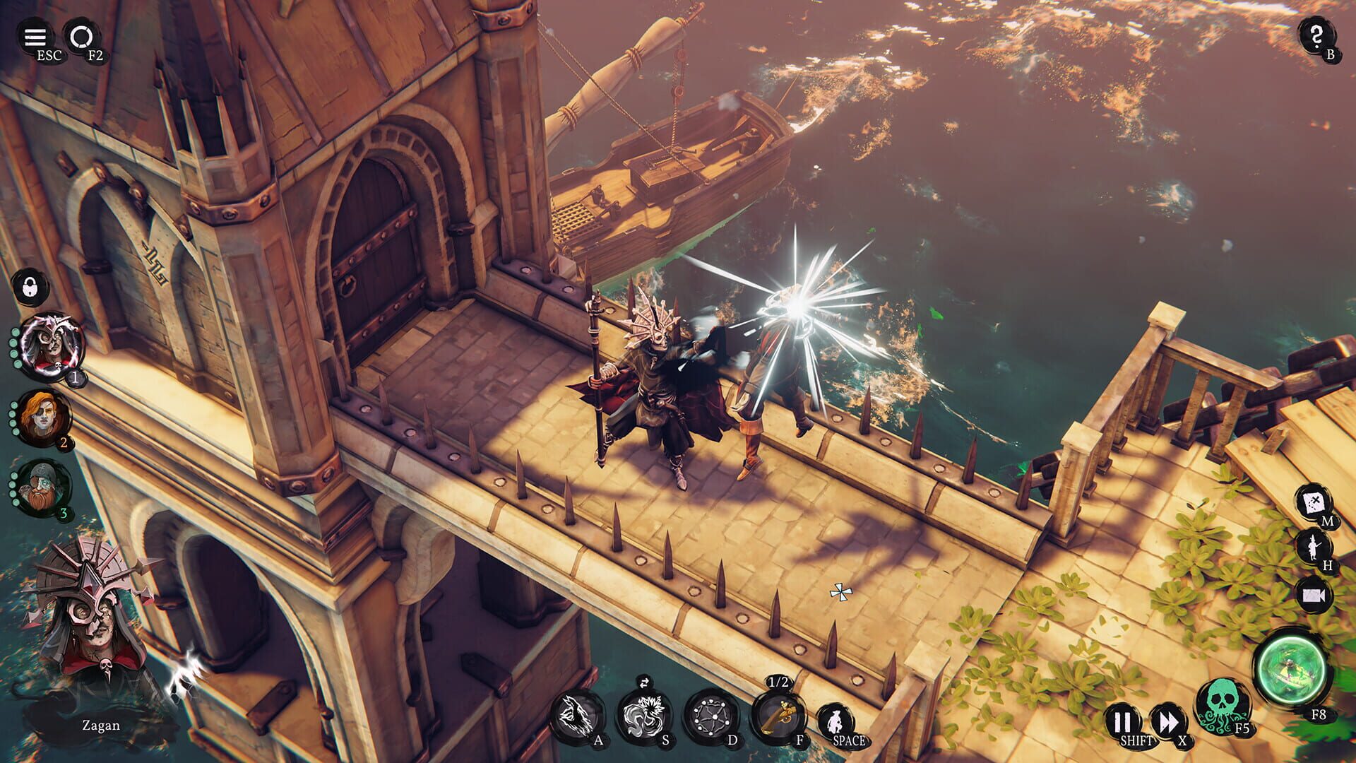 Screenshot for Shadow Gambit: Zagan's Ritual