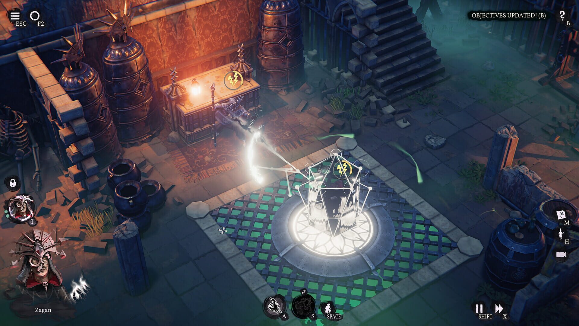 Screenshot for Shadow Gambit: Zagan's Ritual