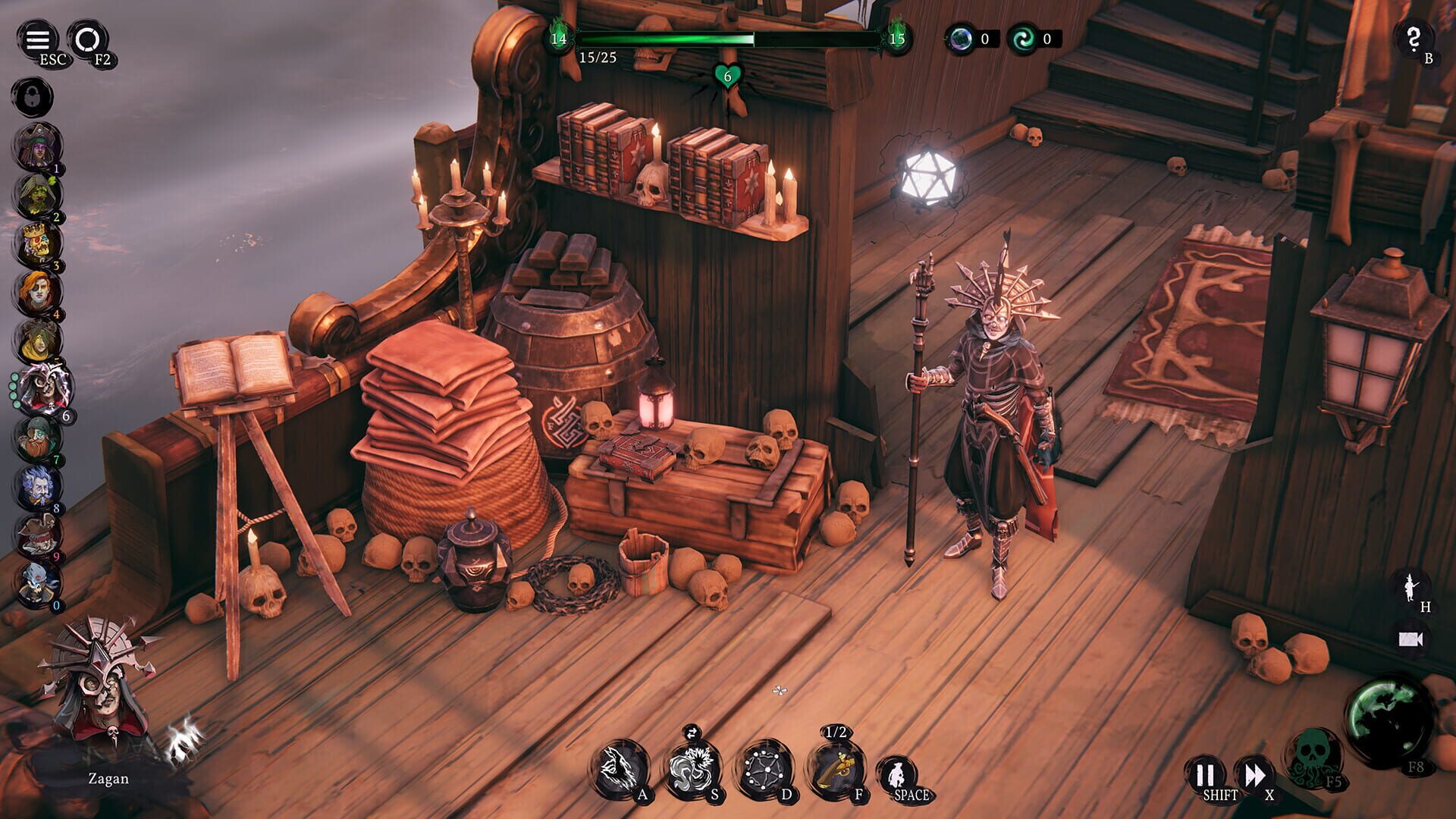 Screenshot for Shadow Gambit: Zagan's Ritual