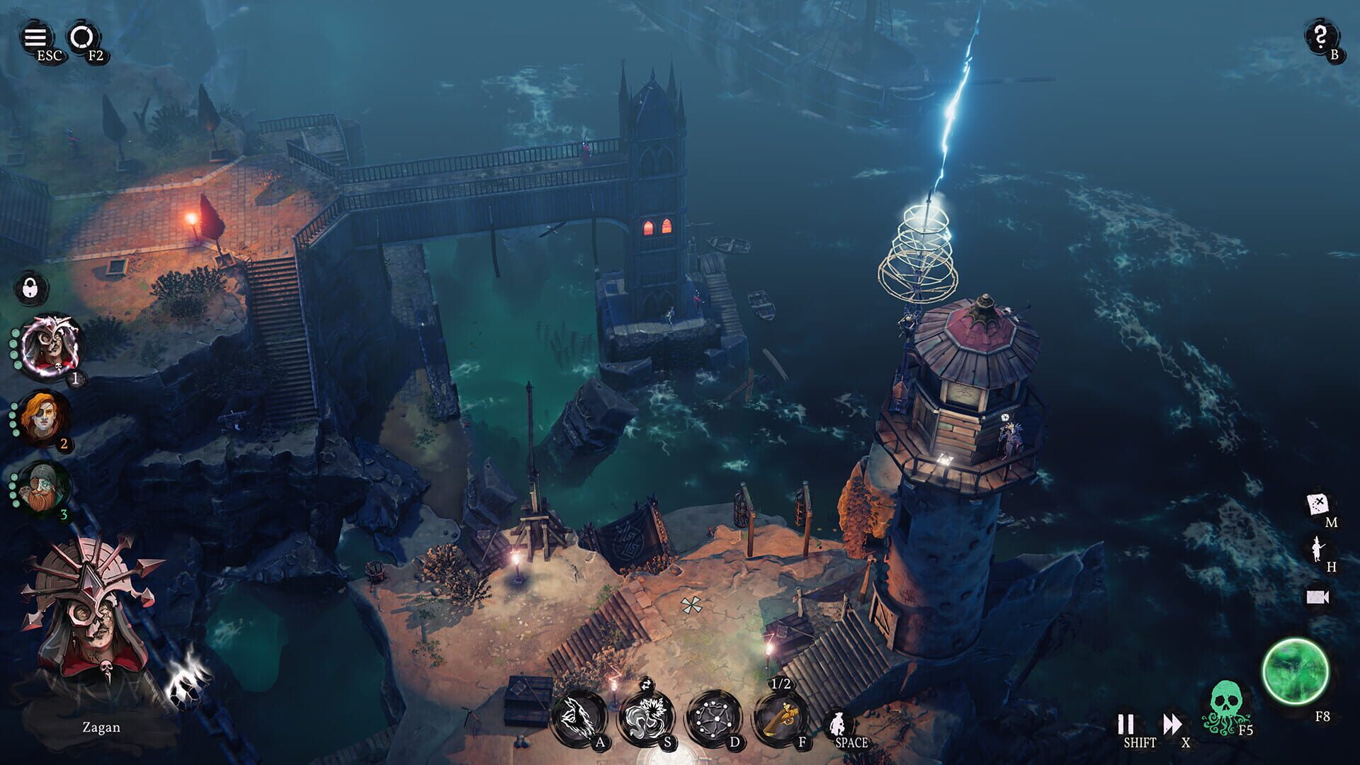 Screenshot for Shadow Gambit: Zagan's Ritual