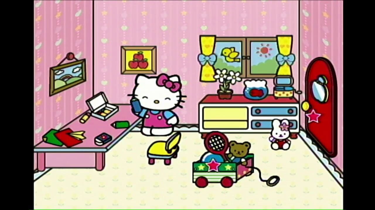 Screenshot for Hello Kitty no Hiragana Katakana Onamae Kaitemiyou