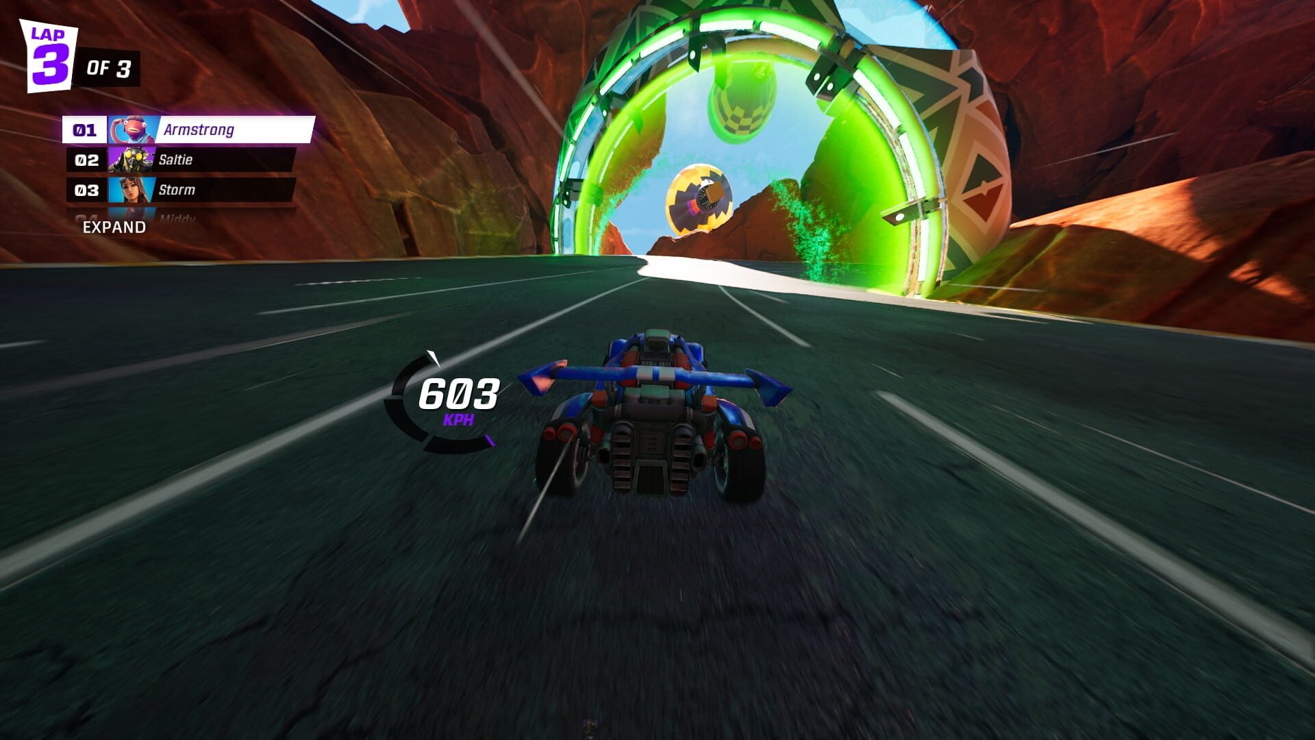 Screenshot for Rocket Racing