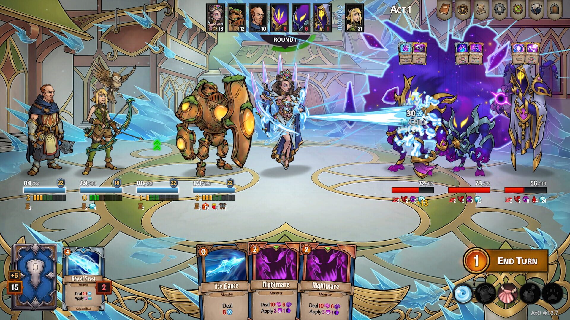 Screenshot for Across the Obelisk: Amelia, the Queen
