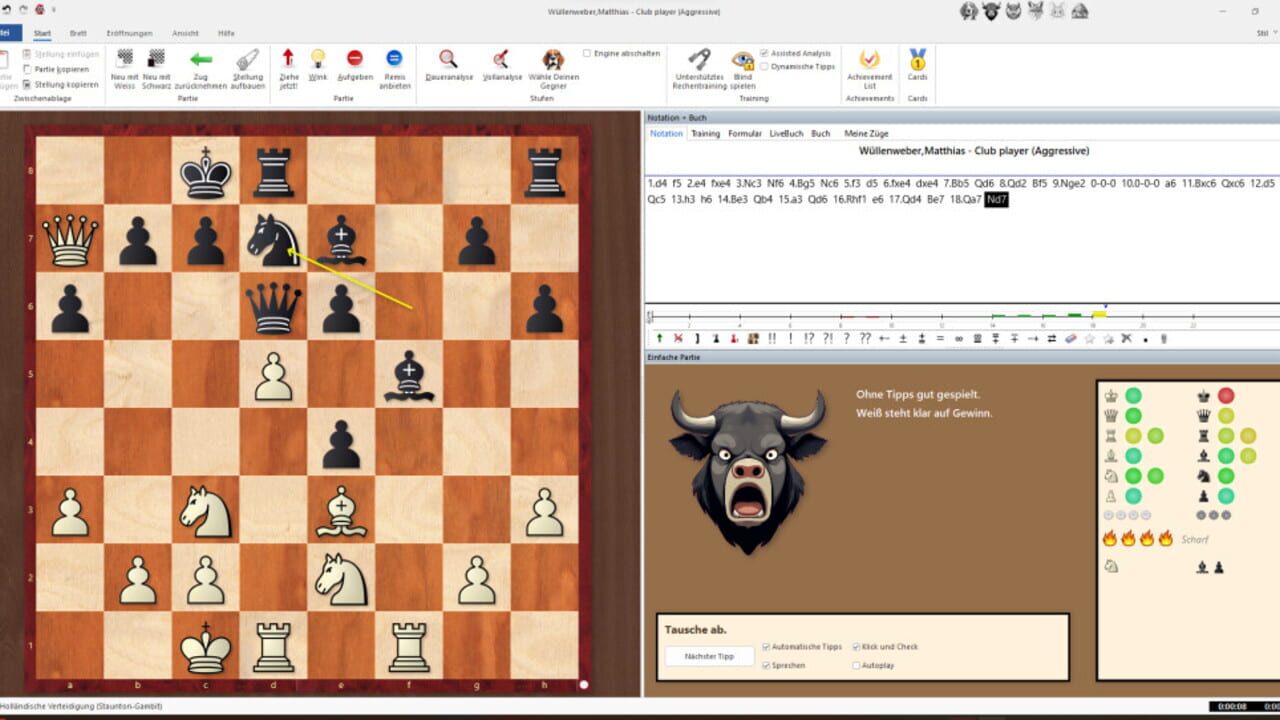 Screenshot for Fritz 19: Steam Edition