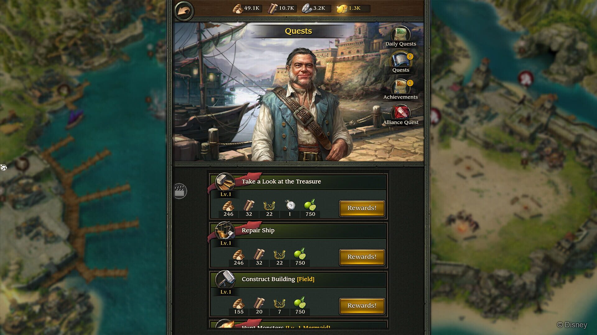 Screenshot for Pirates of the Caribbean: Tides of War
