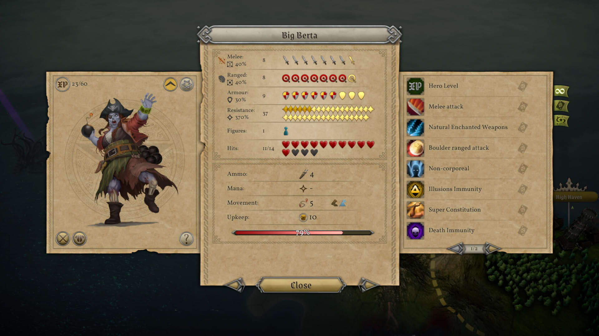 Screenshot for Master of Magic: Scourge of the Seas