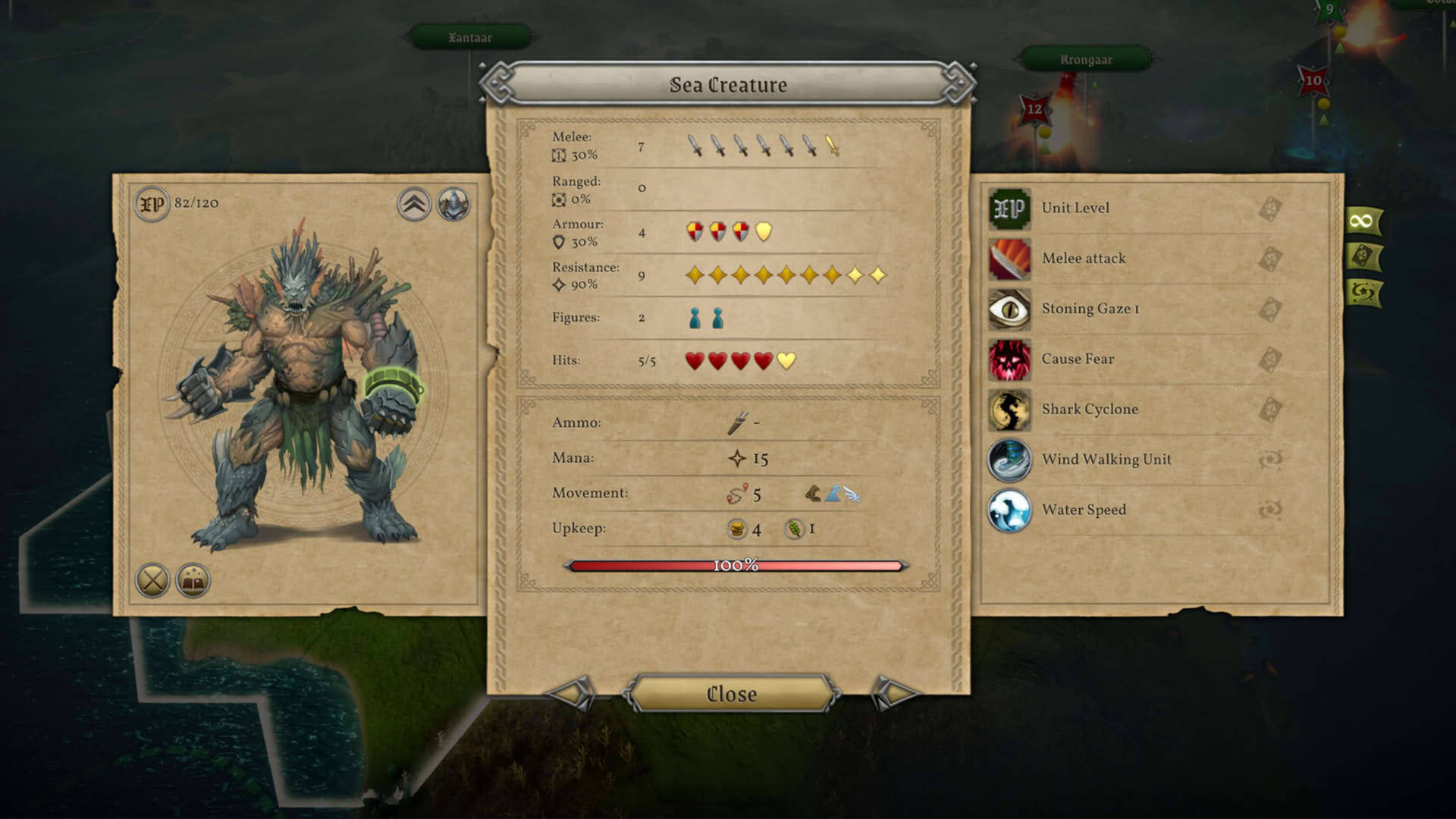 Screenshot for Master of Magic: Scourge of the Seas