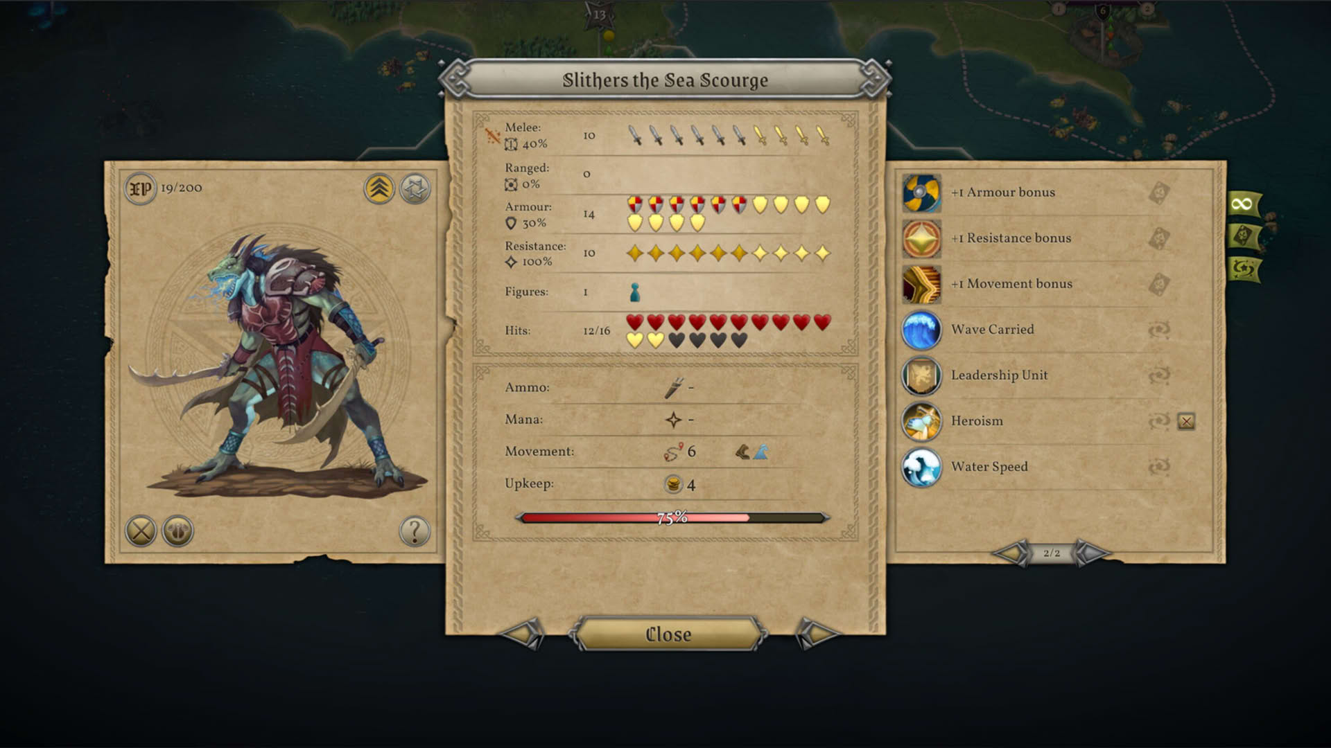 Screenshot for Master of Magic: Scourge of the Seas