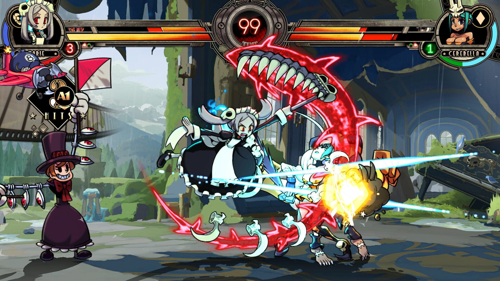 Screenshot for Skullgirls: Marie