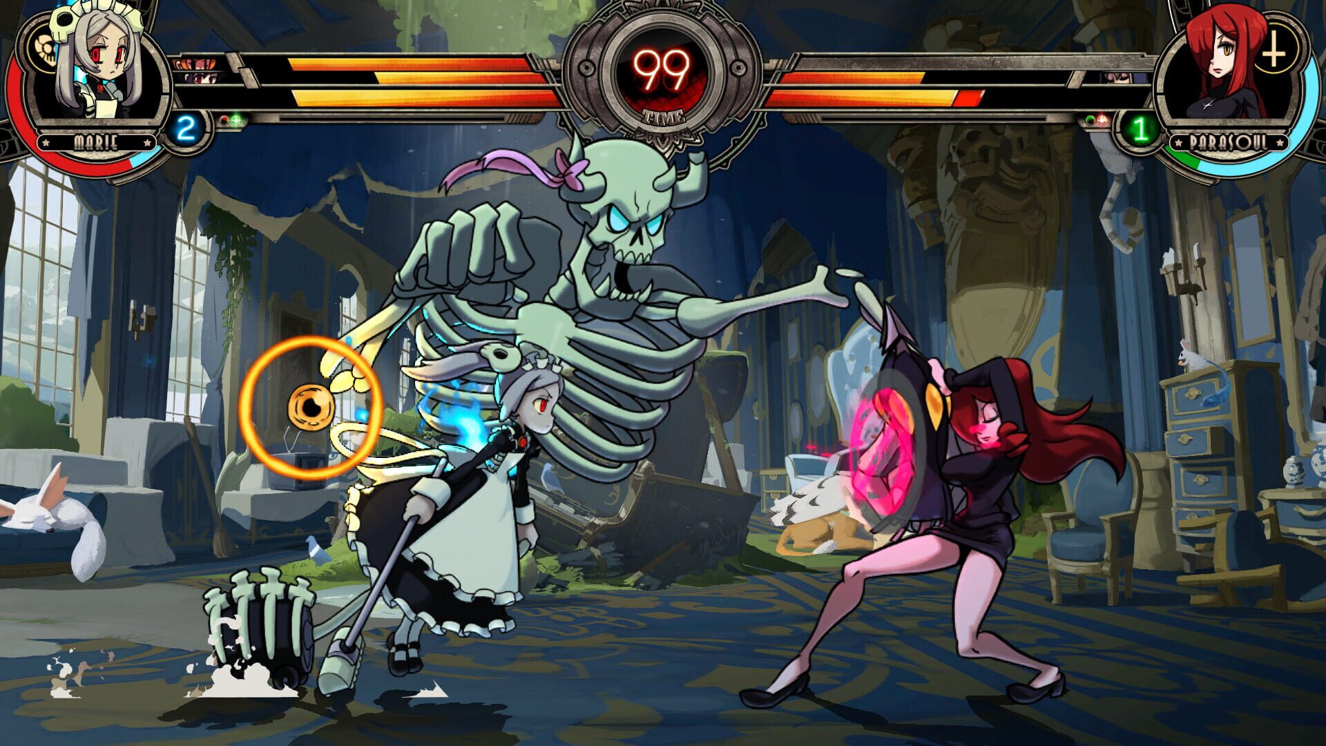 Screenshot for Skullgirls: Marie