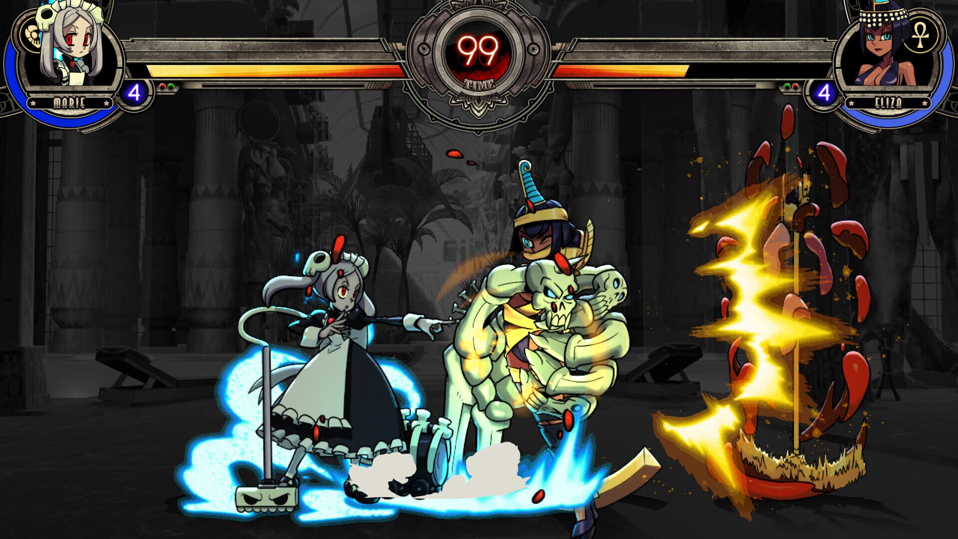 Screenshot for Skullgirls: Marie