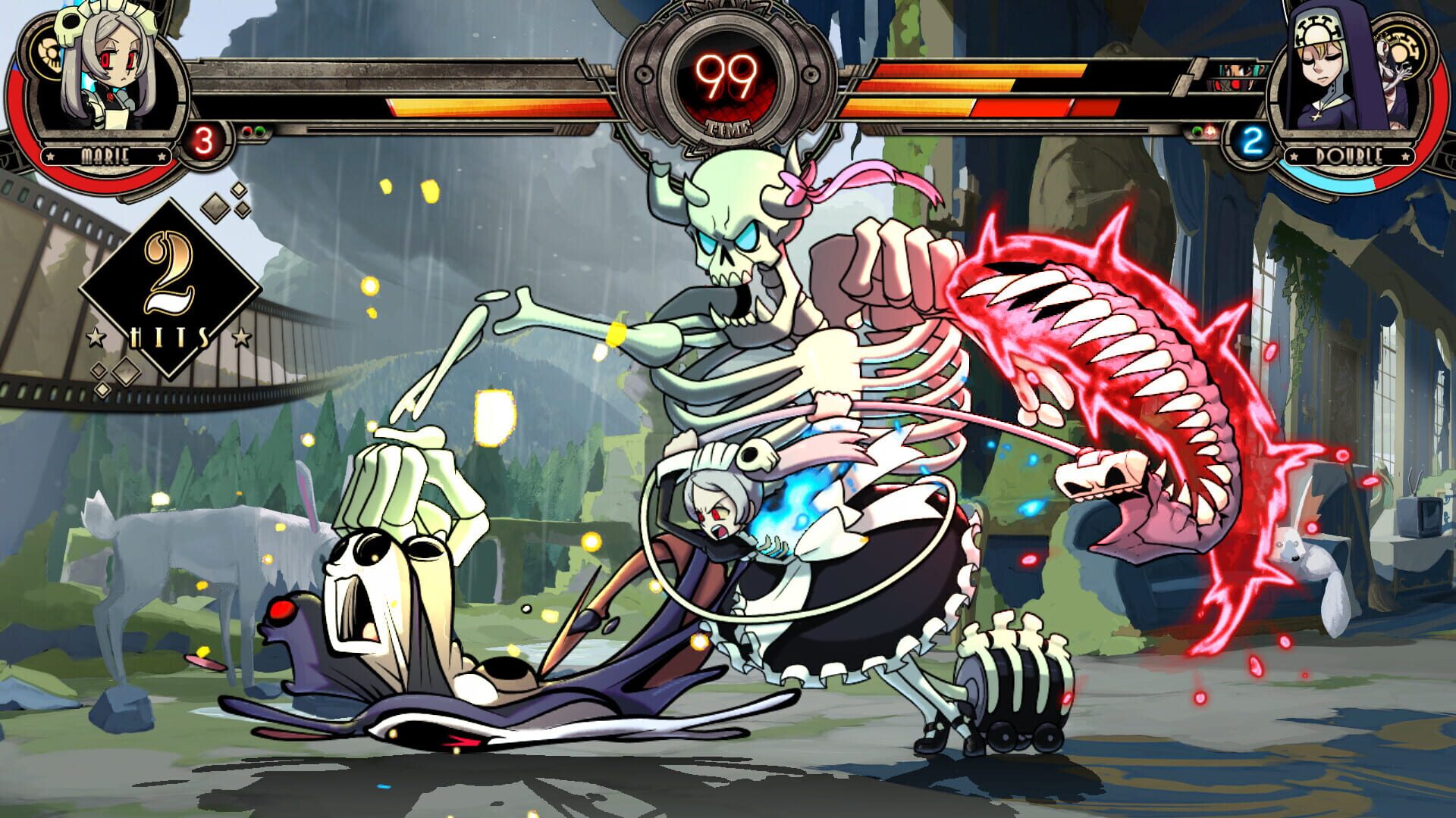 Screenshot for Skullgirls: Marie