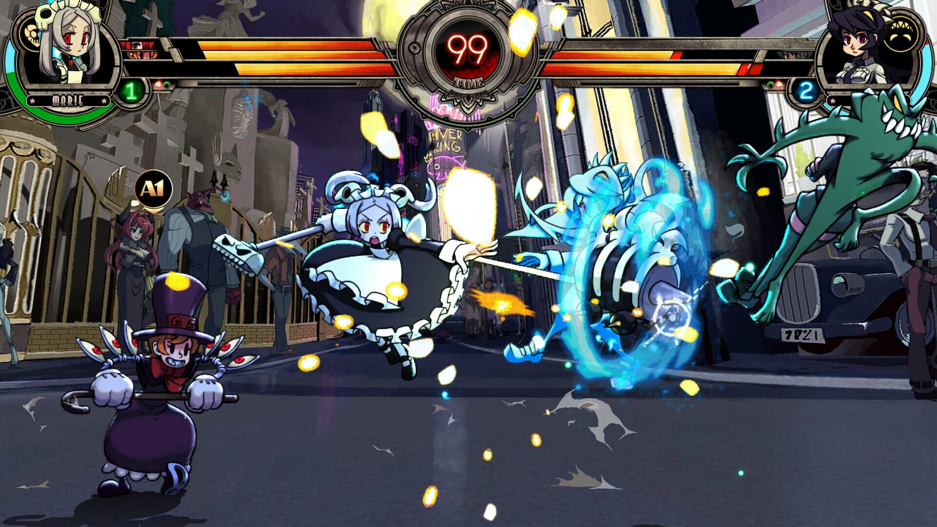 Screenshot for Skullgirls: Marie