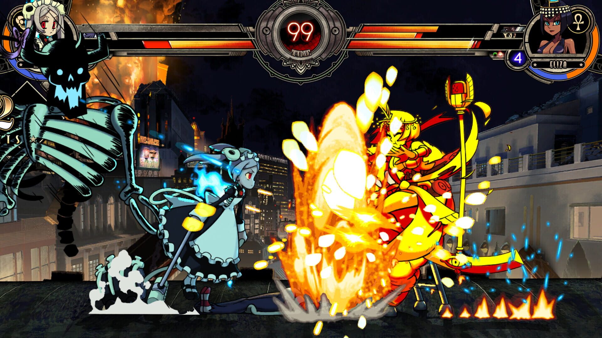 Screenshot for Skullgirls: Marie
