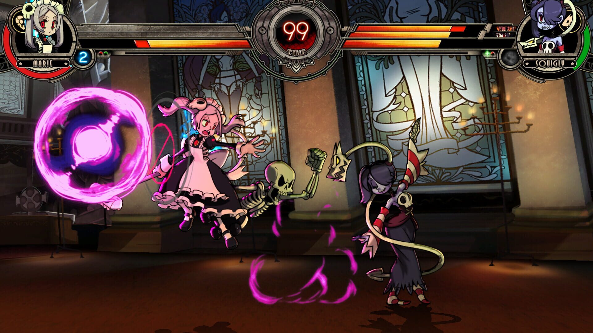 Screenshot for Skullgirls: Marie