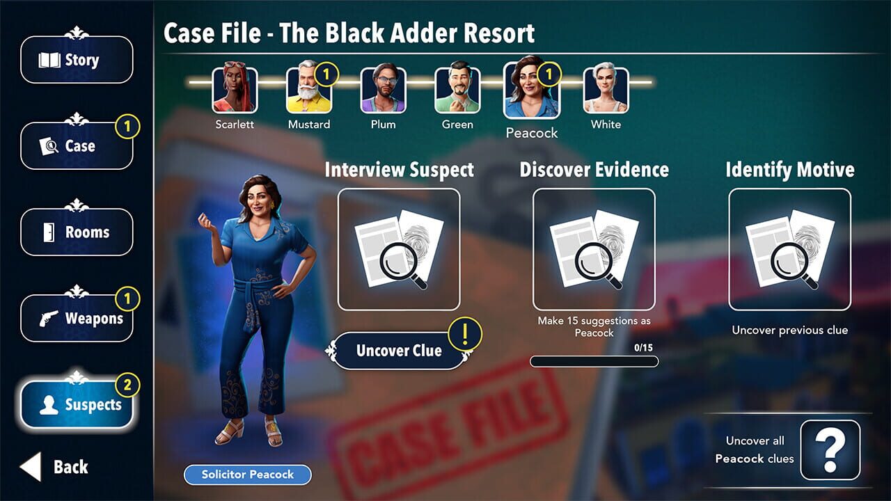 Screenshot for Clue/Cluedo: Epic Crime Collection