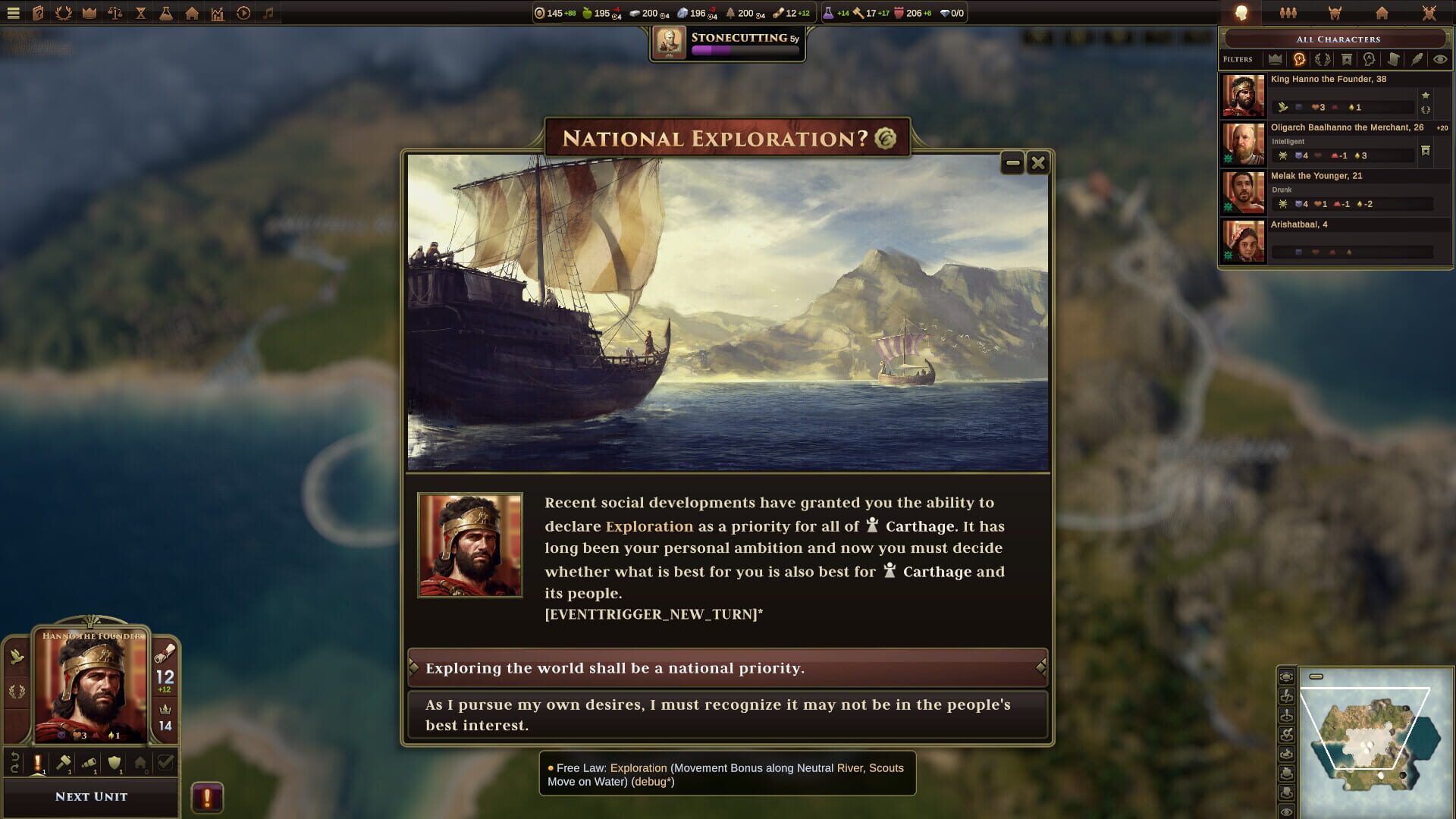 Screenshot for Old World: Wonders and Dynasties