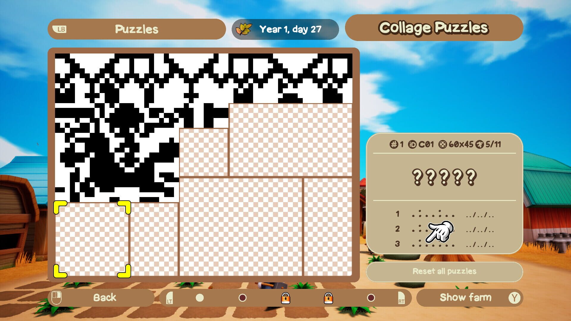 Screenshot for Piczle Cross: Story of Seasons